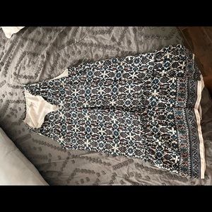 Max Studio hem flare dress